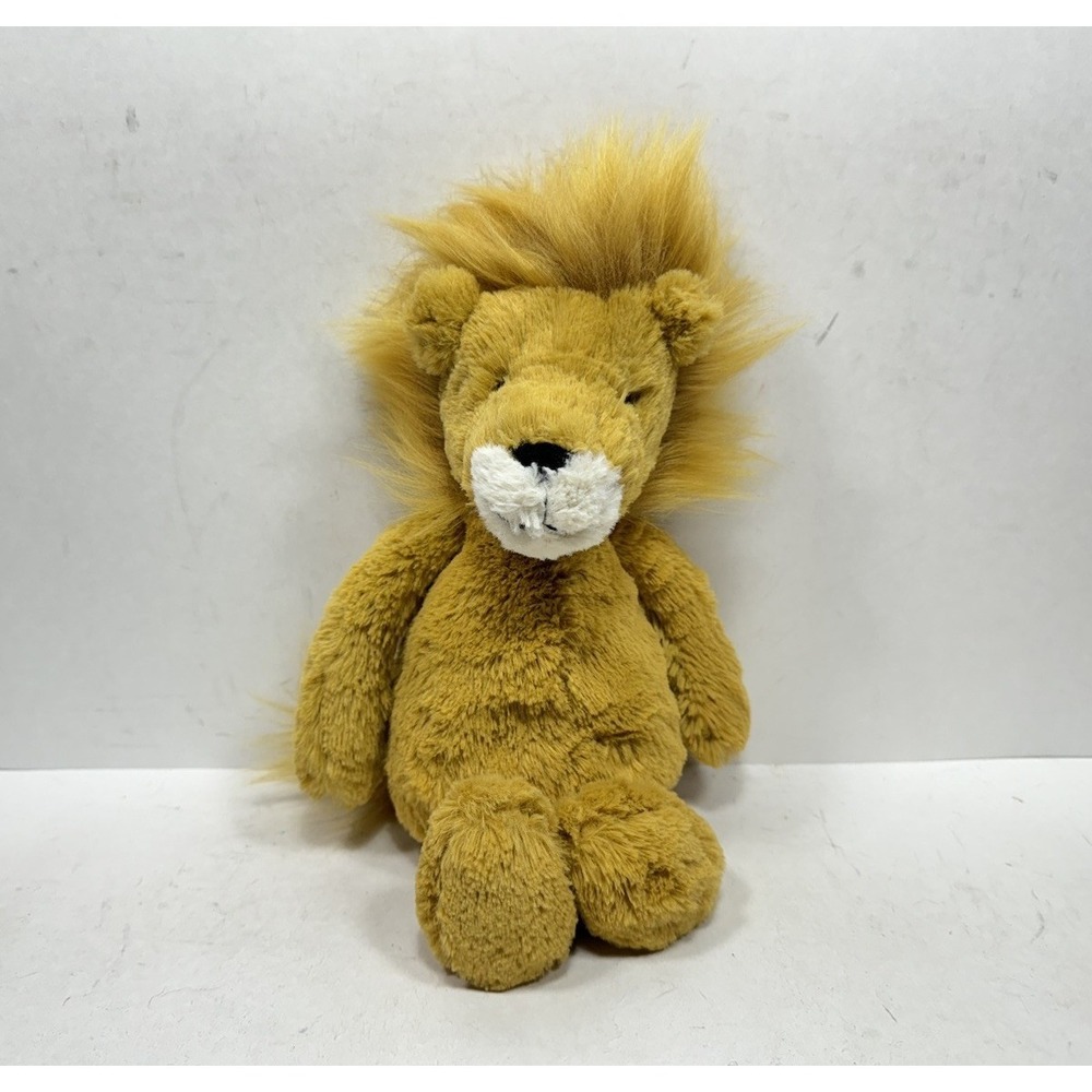 Jellycat London Bashful Lion 12" Plush Stuffed Animal